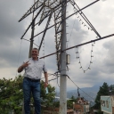 Visitando artistas de siloe Premios Núcleo Urbano siempre metido en los barrios estimulando talentos urbanos