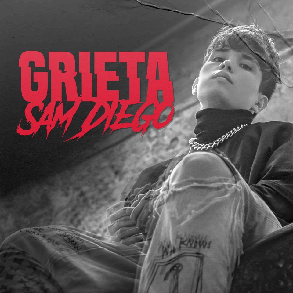 Portada Oficial de mi nuevo sencillo Trap / Pop #GRIETA